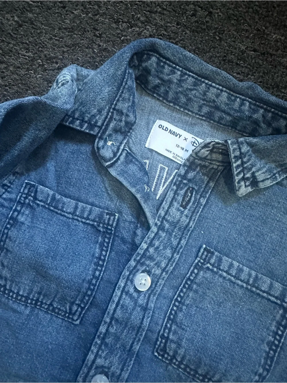 Old Navy Kids Denim Jacket in Medium Blue Wash